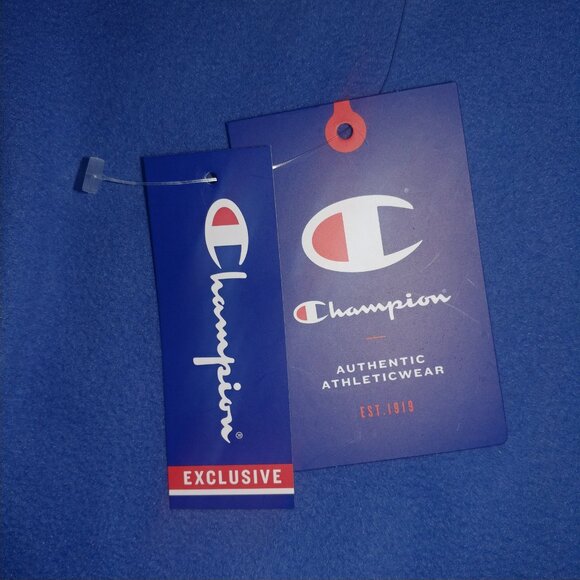 Champion: Women's Polar Fleece Zip-Up Jacket - Seven Seas Blue - Size Large NWT - Picture 7 of 9